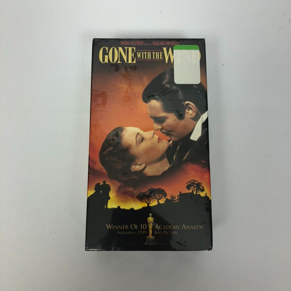 Gone With The Wind (VHS) Movie 2 Tape Box Set Brand New Factory Sealed